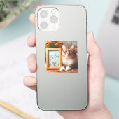 猫国際的の日 シール (スマートフォン)