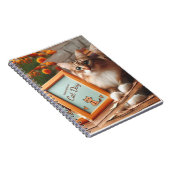 猫国際的の日 ノートブック (右側)