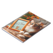 猫国際的の日 ノートブック (左側)