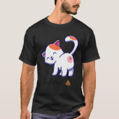 猫垂れ子猫猫 Tシャツ (正面)