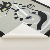 猫型の猫 シェルパブランケット (3/4)