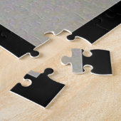 猫型の猫 ジグソーパズル (側面)