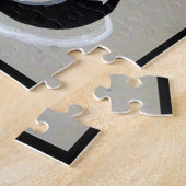 猫型の猫 ジグソーパズル (側面)