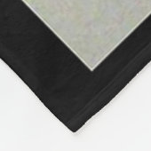 猫型の猫 フリースブランケット (角)