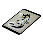 猫型の猫 マグネット (左側)