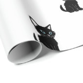 猫型包装紙 ラッピングペーパー (ロールコーナー)