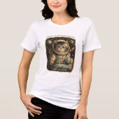 猫型宇宙飛行士 "I Need My Space" Tシャツ | おもしろ (正面)