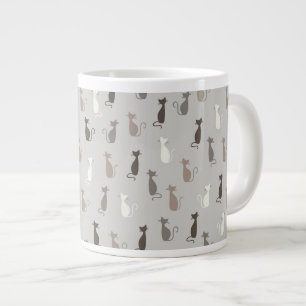 猫型 ジャンボコーヒーマグカップ
