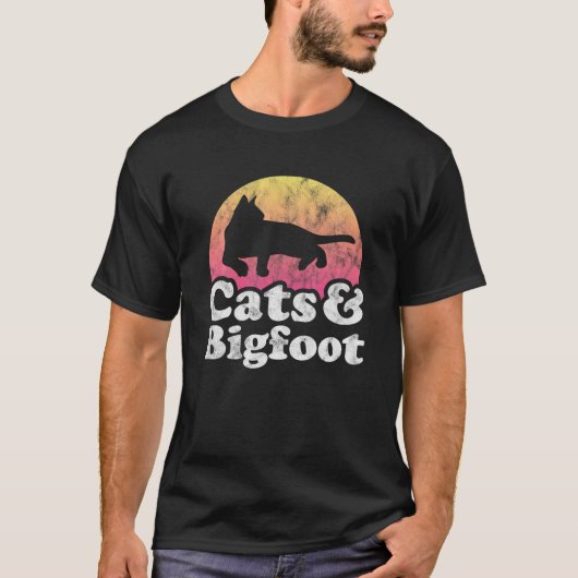 猫大足 Tシャツ (正面)