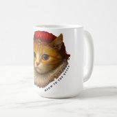 猫女王 コーヒーマグカップ (正面右)