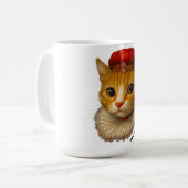 猫女王 コーヒーマグカップ (正面左)