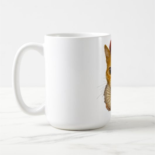 猫女王 コーヒーマグカップ (左)