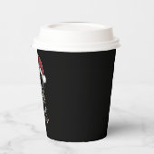 猫好きおもしろいのクリスマスライト 紙コップ (左)