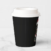 猫好きおもしろいのクリスマスライト 紙コップ (右)