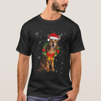 猫好きおもしろいオリエンタルショートヘアツリークリスマス Tシャツ
