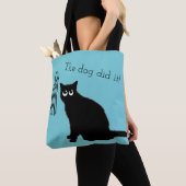 猫好きおもしろいトートバッグ トートバッグ (クローズアップ)