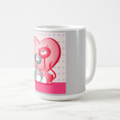 猫好きでマグカップ コーヒーマグカップ (正面右)