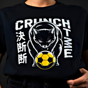 猫好きとサッカー ファンのためのスタイリッシュな融合 トライブレンドTシャツ
