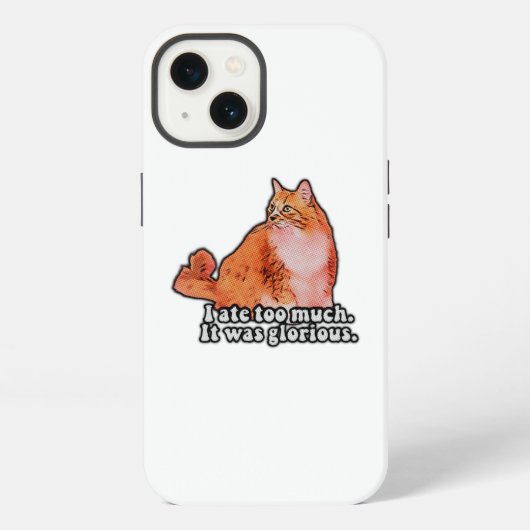 猫好きと子猫愛好家のためのうんざり猫ミーム iPhoneケース (裏面)
