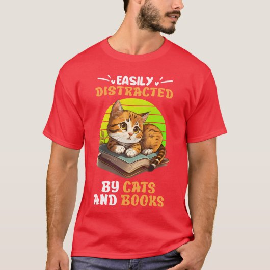 猫好きと読猫ファン本金本集 Tシャツ (正面)