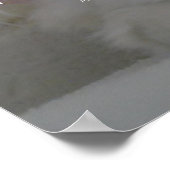 猫好きと音楽の恋人の感動的引用文 ポスター (角)