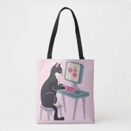 猫好きな人のためのテディキャット トートバッグ