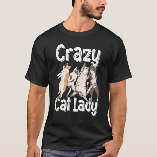 猫好きな人 グラフィック 猫の飼い主 ネコ 動物 キ Tシャツ (正面)