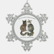 猫好きな友達夫婦のためのユーモアある老化メッセージ