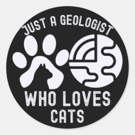 猫好きな地質学者 ラウンドシール