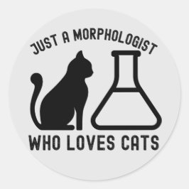 猫好きな形態学者です ラウンドシール
