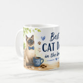 猫好きな父の日 コーヒーマグカップ (正面左)