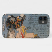 猫好きな絵師の自画像、国芳猫好き画家・国芳 Case-Mate iPhoneケース (裏面(横))