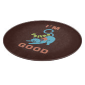 猫好きな青茶色の猫 カッティングボード (角)