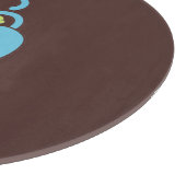 猫好きな青茶色の猫 カッティングボード (角)