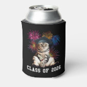 猫好きな2026年卒業生 缶クーラー (缶裏面)