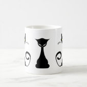 猫好きにはおかしいプレゼント コーヒーマグカップ (中央)