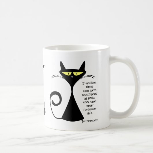 猫好きにはおかしいプレゼント コーヒーマグカップ (右)