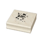 猫好きにはかわいい猫のギフトカラフルアート子猫 ラバースタンプ (スタンプ)