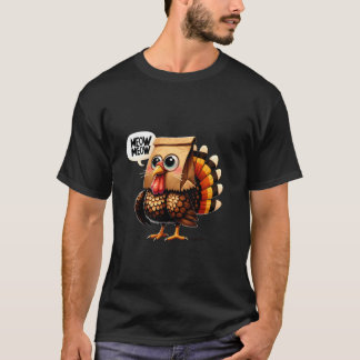 猫好きにゃんにゃんかわいい感謝祭にゃん猫T Tシャツ