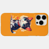 猫好きのためのかわいいかわいい猫,iPhone 16 Pro Max, Case-Mate iPhoneケース (裏面 (横))