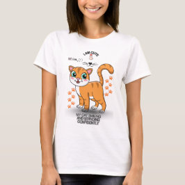 猫好きのためのかわいいTシャツ  Tシャツ