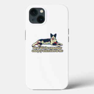 猫好きのためのイライラ猫のミーム iPhone 13ケース