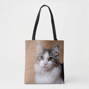 猫好きのためのオリジナルフォト トートバッグ
