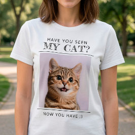 猫好きのためのオリジナル写真入りグッズ Tシャツ
