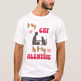 猫好きのためのキュートなバレンタインギフト Tシャツ
