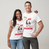 猫好きのためのキュートなバレンタインギフト Tシャツ (ユニセックス)