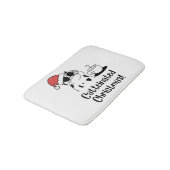 猫好きのためのクリスマスコーヒーと猫グッズ ホリデーグッズ バスマット (アングル)