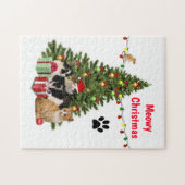 猫好きのためのクリスマス ジグソーパズル (横)
