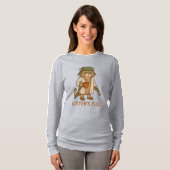 猫好きのためのコーヒー満載Tシャツ、猫マニア必見のカフェイン Tシャツ (正面フル)