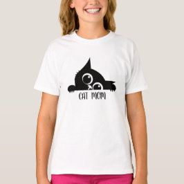 猫好きのためのデザイン Tシャツ
